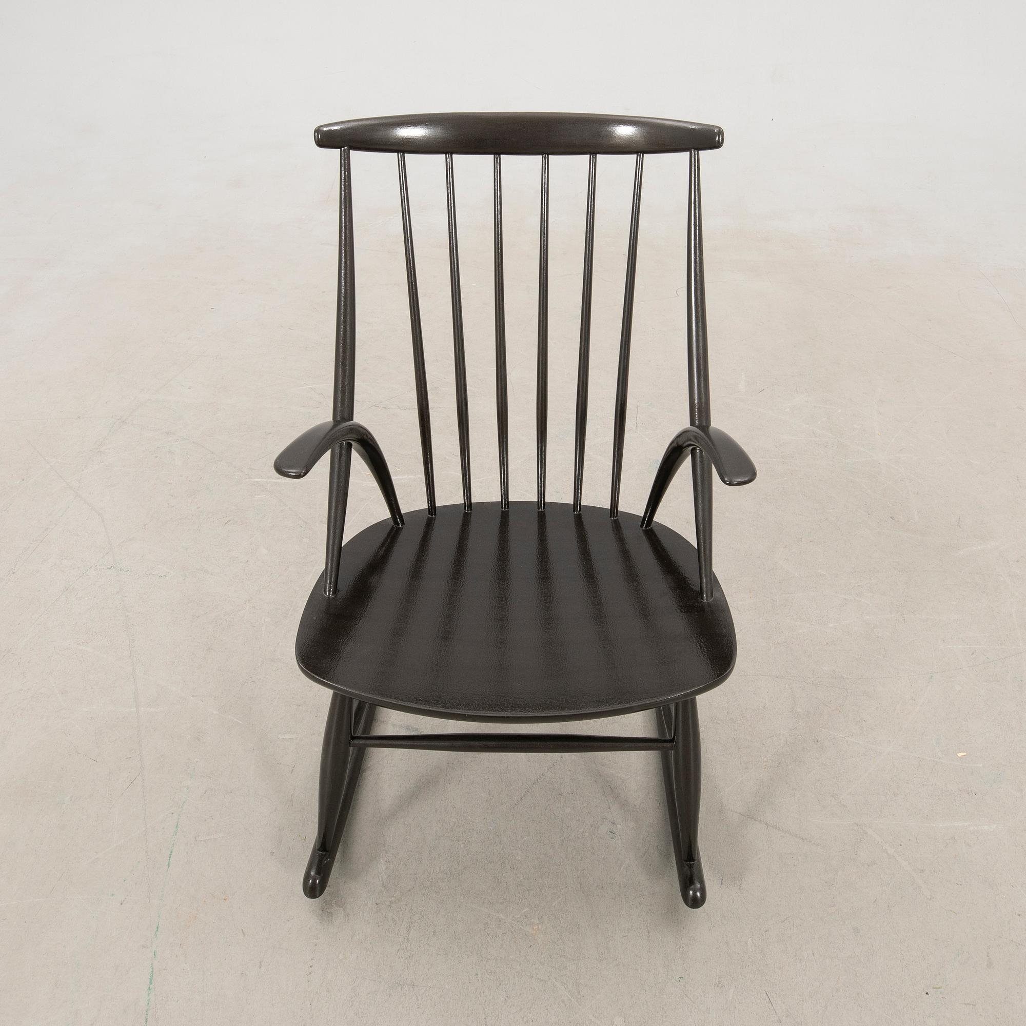 Illum Wikkelsø, gungstol, "Gyngestol Nr. 3", Eilersen, 1900-talets mitt.