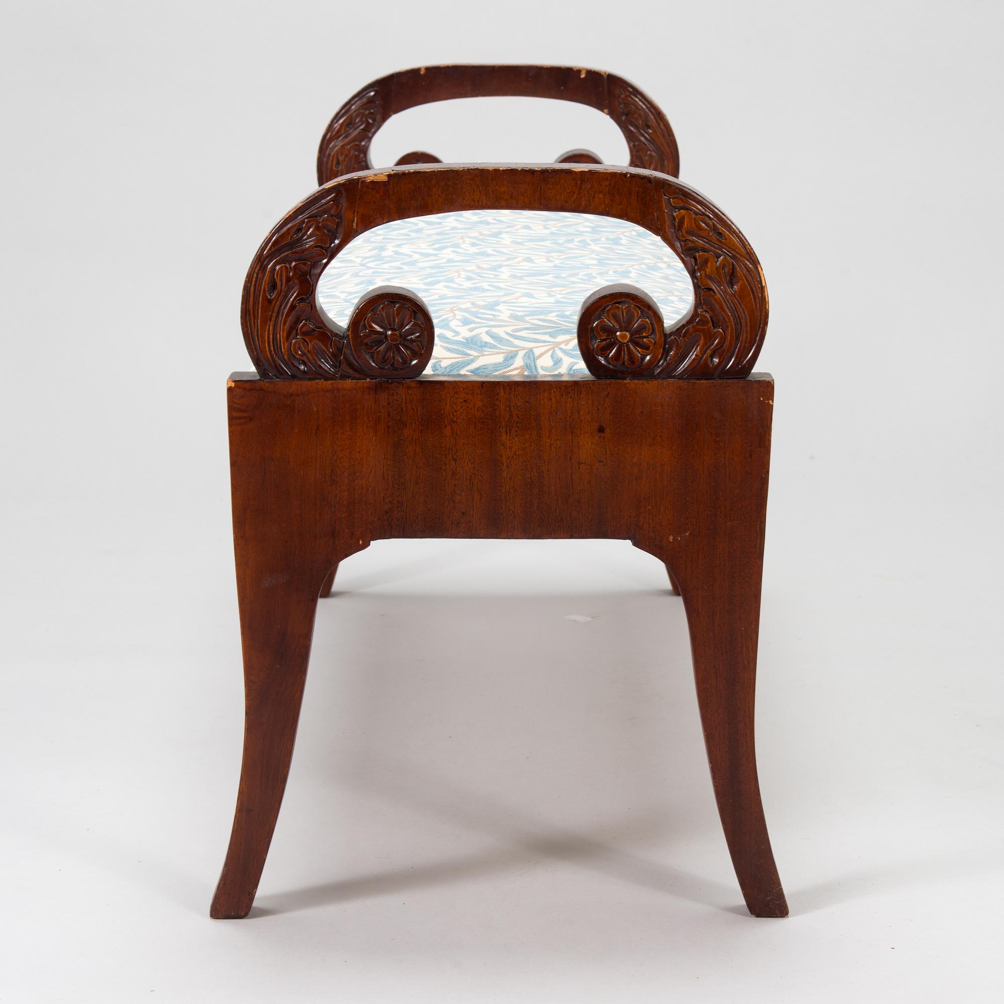 A bench from the first half of the 19th-century.
