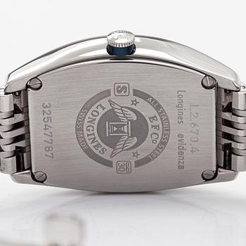 Longines, Evidenza, armbandsur, 33 x 39 mm.