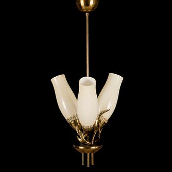 MAURI ALMARI, a mid 20th century, '71020' chandelier for Idman.