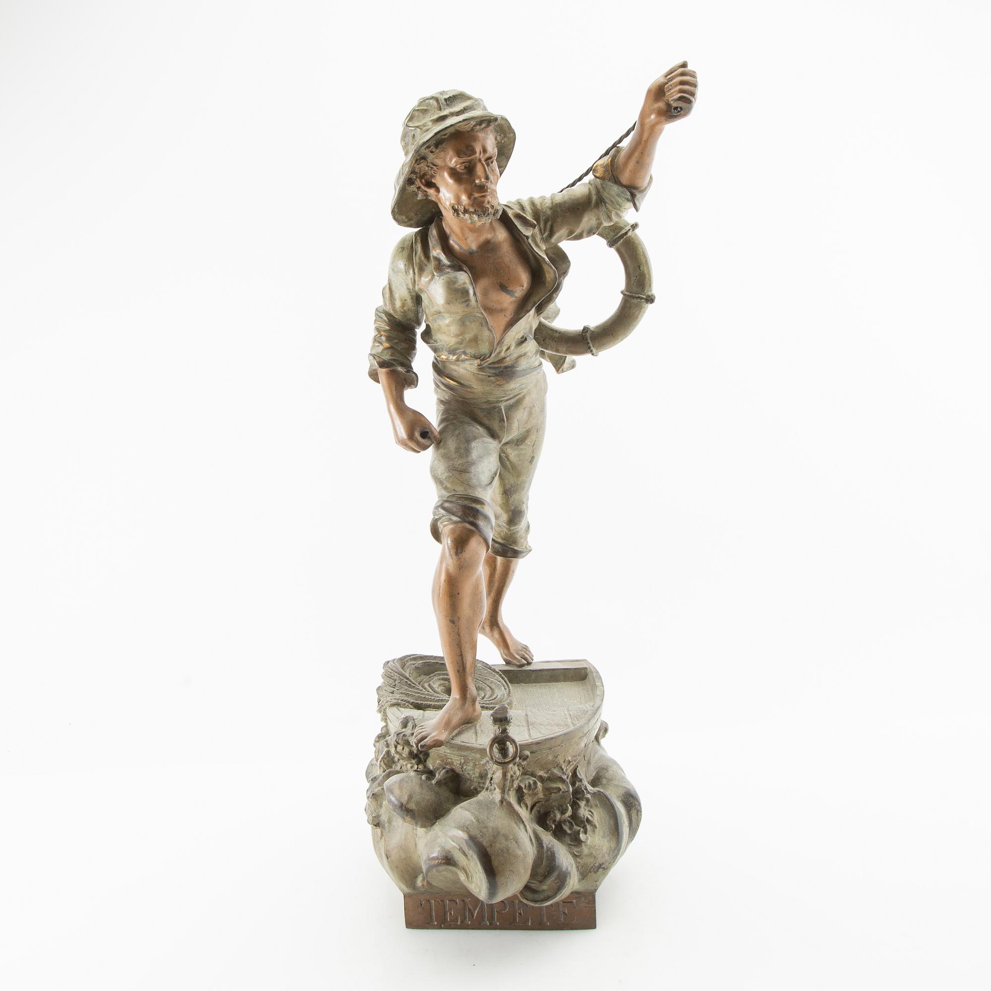 Virgil Morey, efter skulptur ""Tempete".