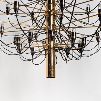 Gino Sarfatti, takkrona, modell 2097/50, Flos, Italien.