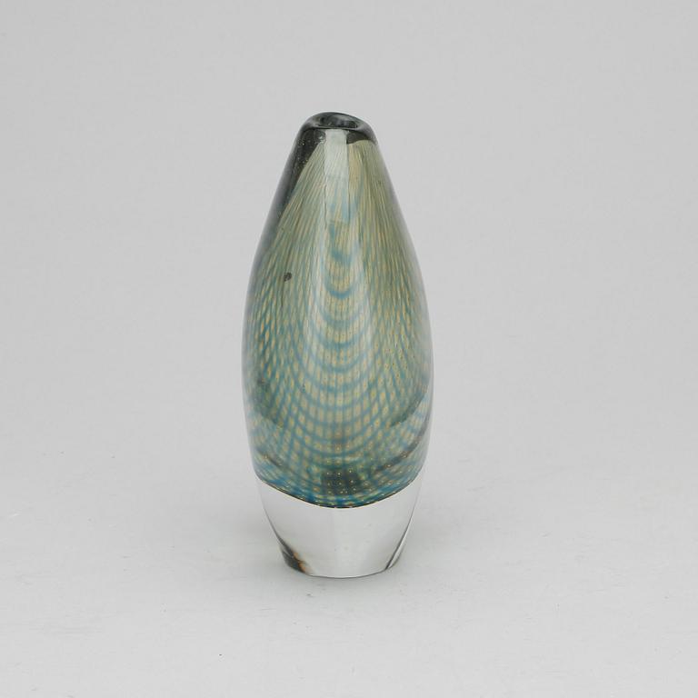 VAS, glas, "Kraka", Sven Palmquist, signerad.