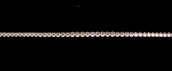 A brilliant cut diamond necklace, tot. 23.52 cts.