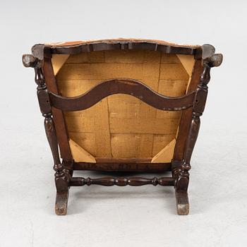 Armchair, Rococo, mid-18th century.