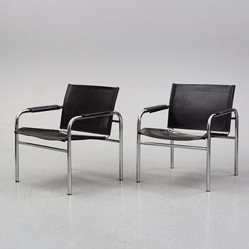 A pair of 'Klinte' armchairs by Tord Björklund for Ikea, 1980's.