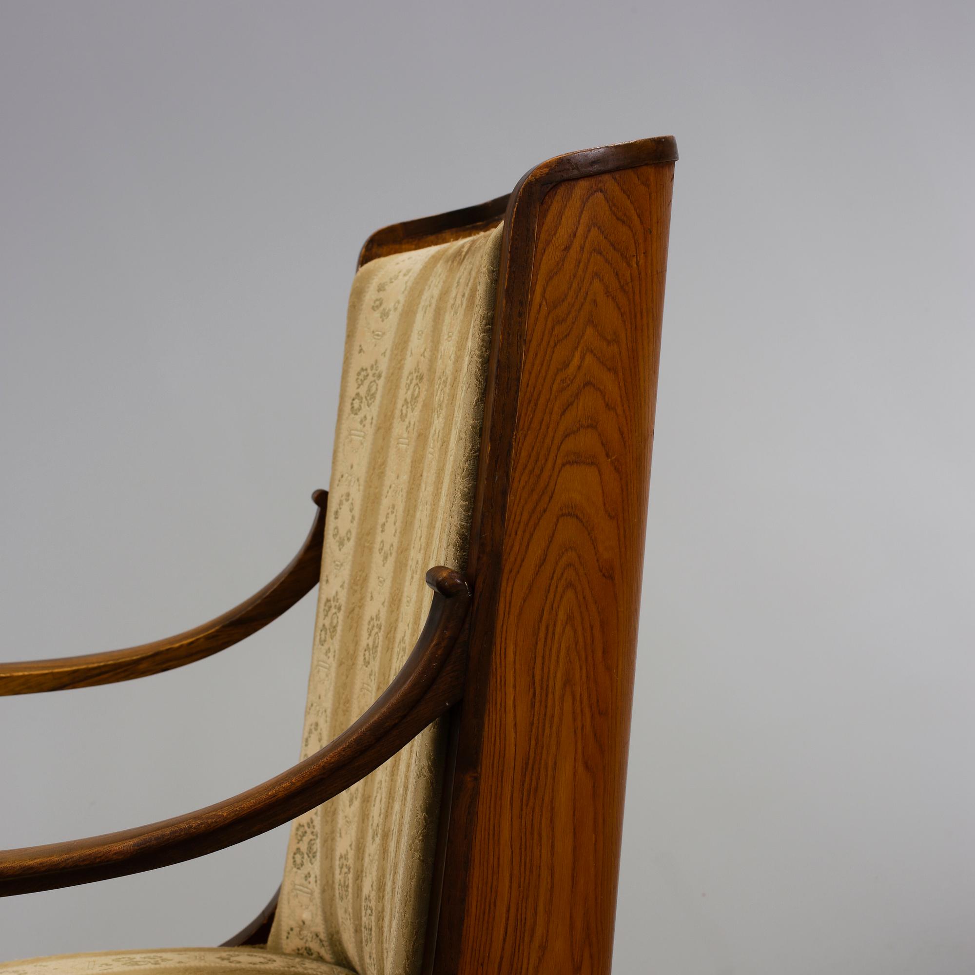 FÅTÖLJER, ett par, tillskriva Erik Chambert, 1930-tal.