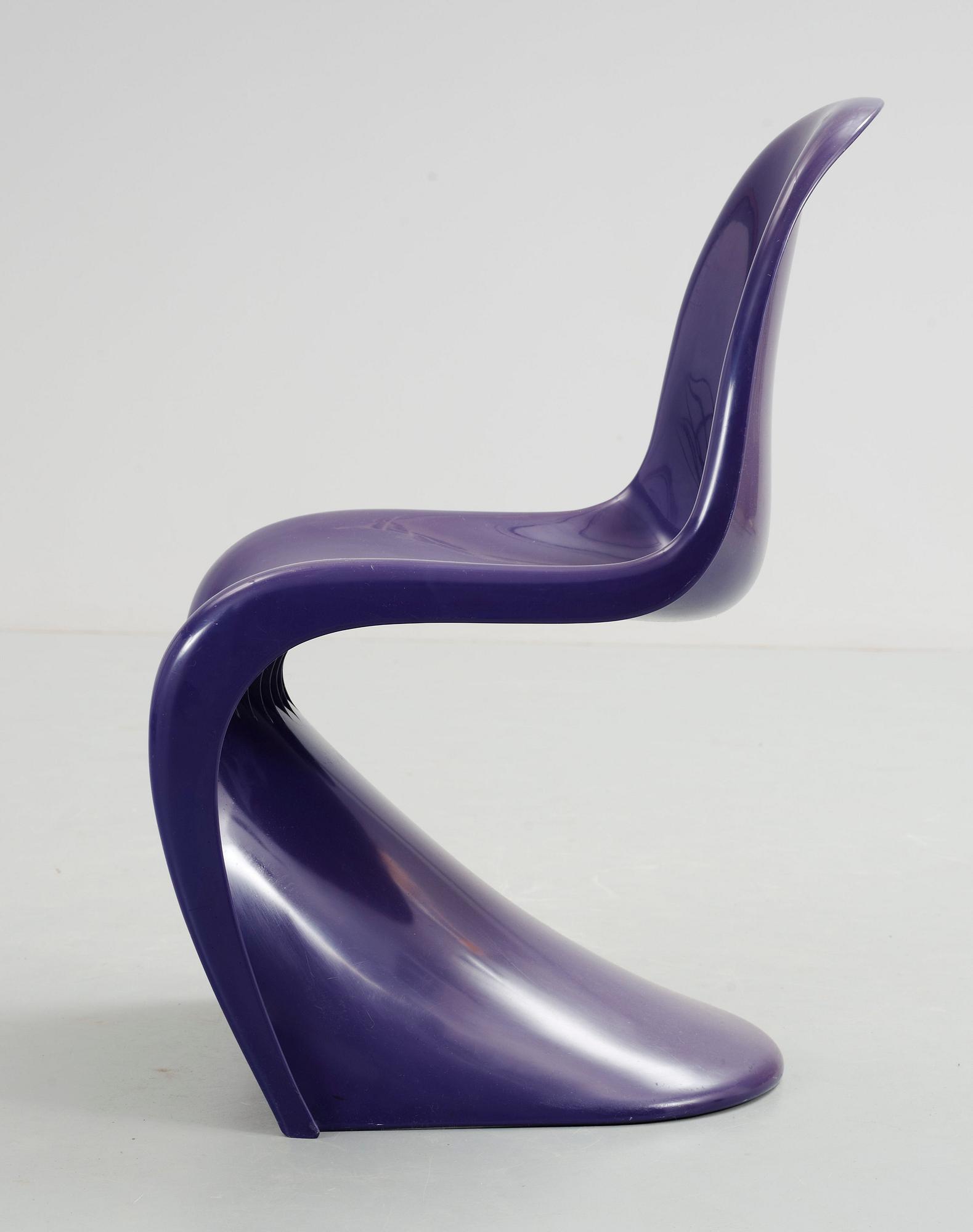 STOL, "Stacking Chair", Verner Panton, Herman Miller.