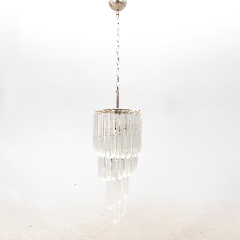 Taklampa Italien Murano 1900-talets andra hälft.