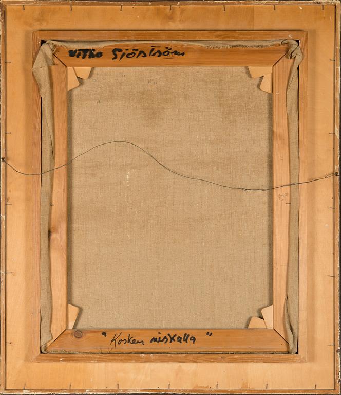 Wilho Sjöström, oil on canvas, signed and dated 1943.