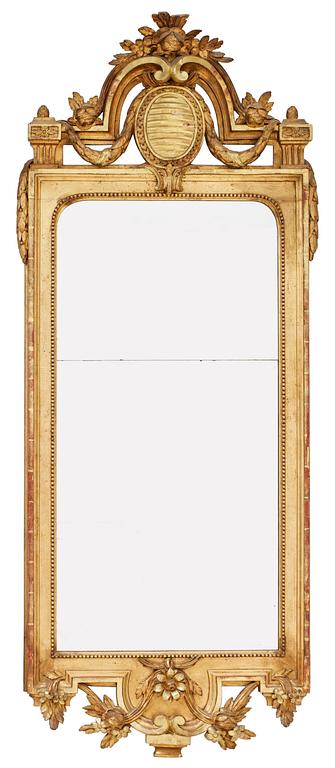 A Gustavian mirror by J. Schürer 1779.
