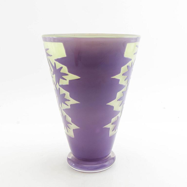 Helén Krantz, vas, Orrefors, sent 1900-tal.