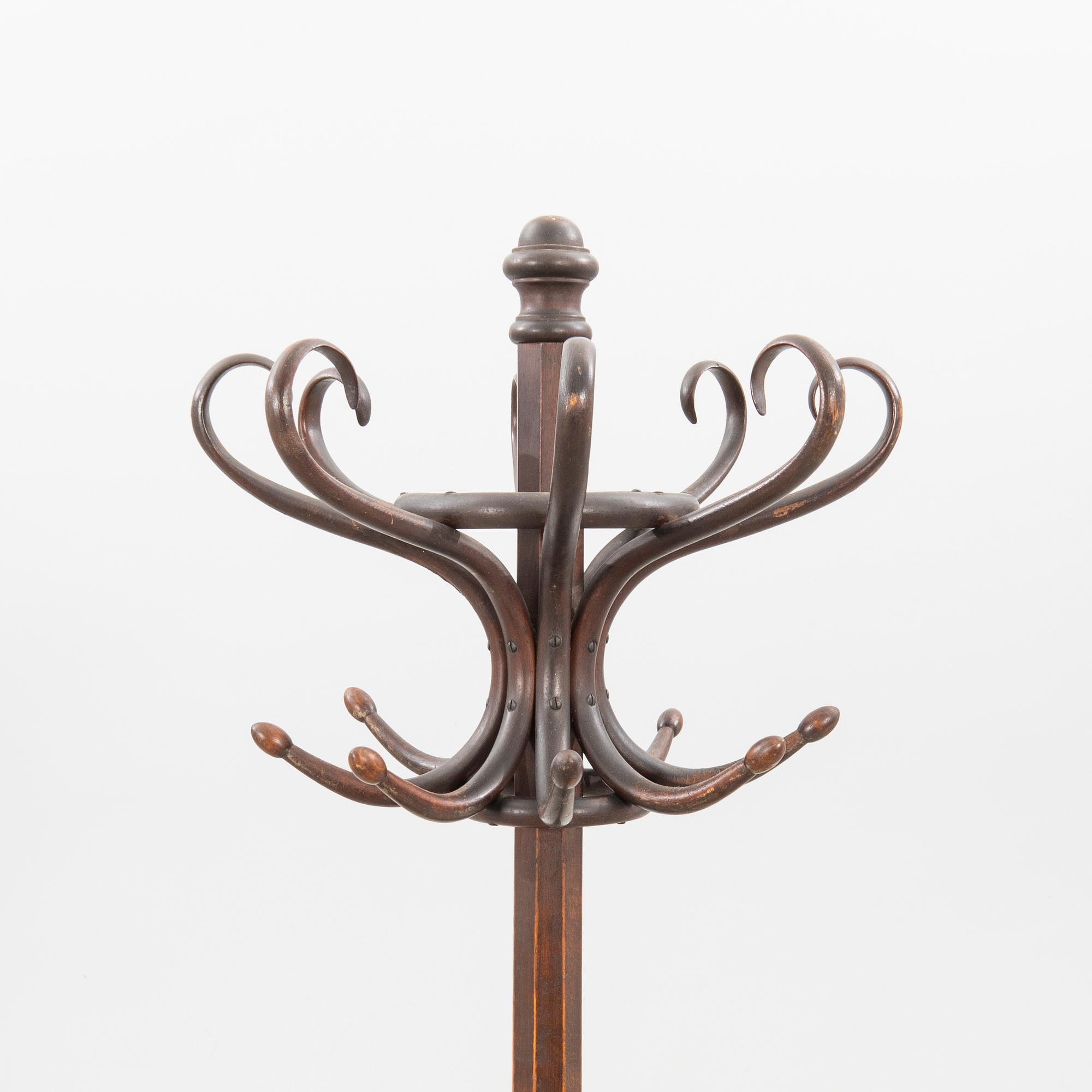 Klädhängare/Tamburmajor Thonet tidigt 1900-tal.