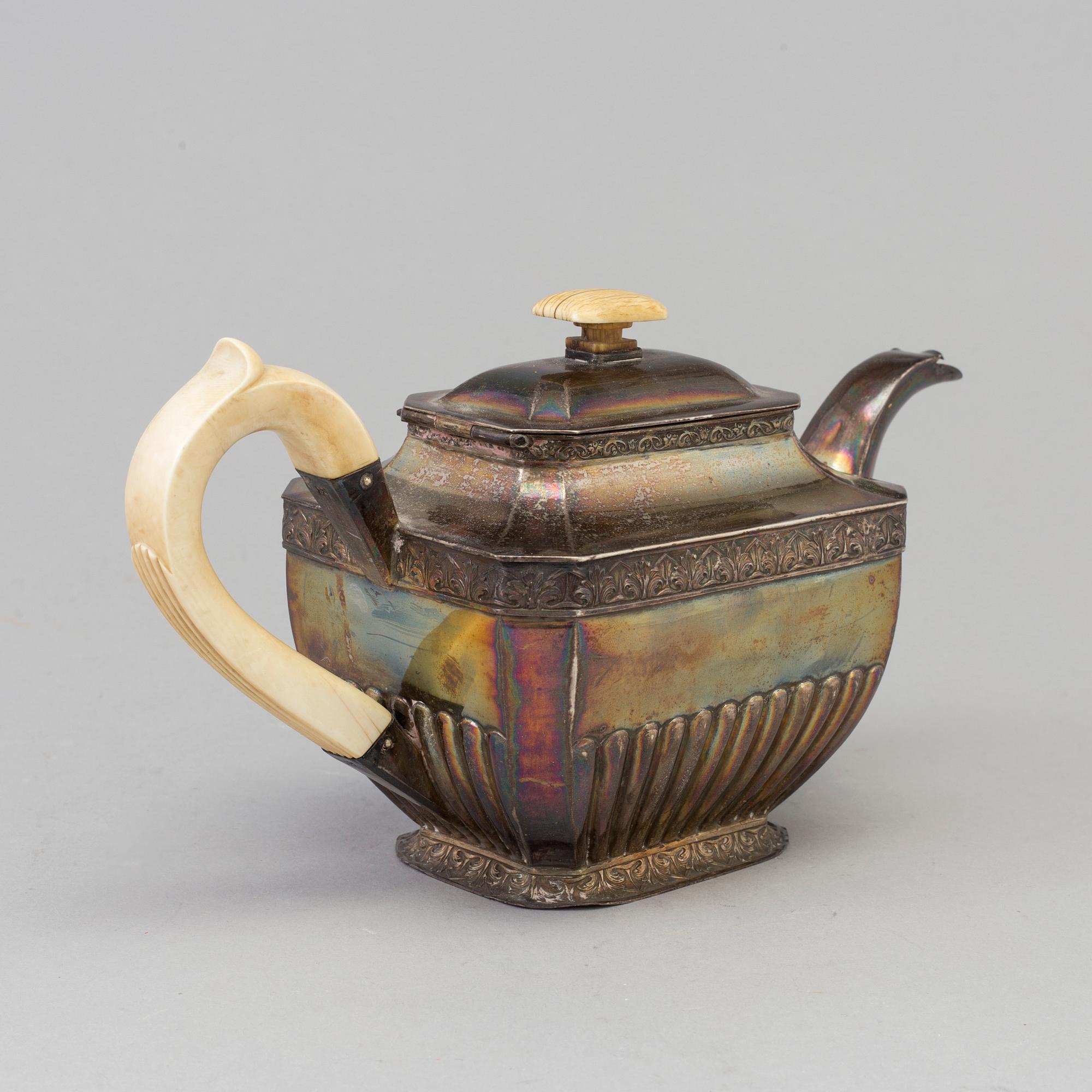 A silver teapot, Moscow, Russia, 1840´s. Weight ca 385 grams.