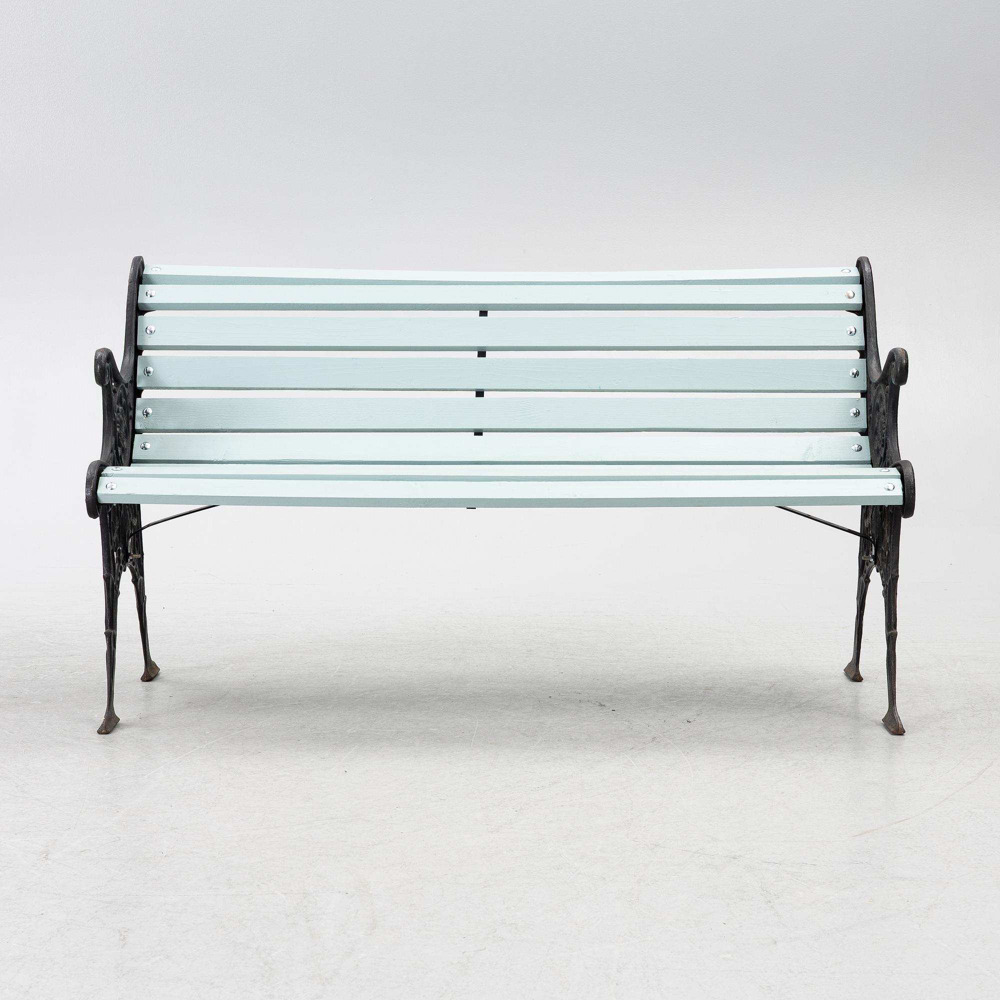 Trädgårdssoffa, 1900-talets andra hälft.