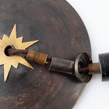 Harald Notini, bordslampa, modell "15124", Arvid Böhlmarks Lampfabrik, 1930-tal.