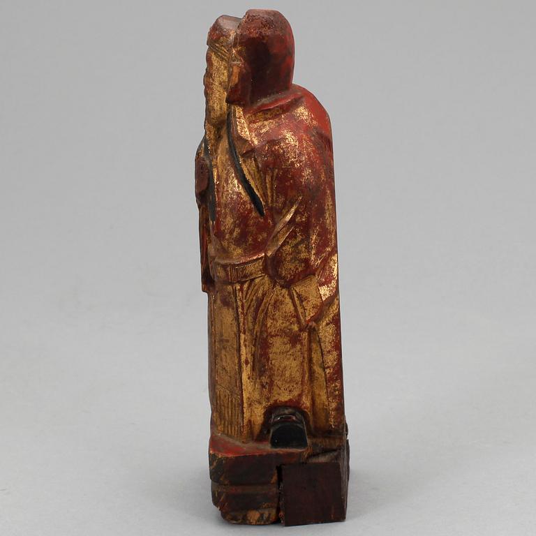 FIGURIN, trä, Kina, 1800-tal.