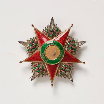 Osmanska Nichan Chefakat orden, Kraschan och ordensband, Osmanska riket.