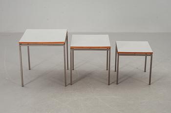 SATSBORD, 3 delar, 1960-70-tal.