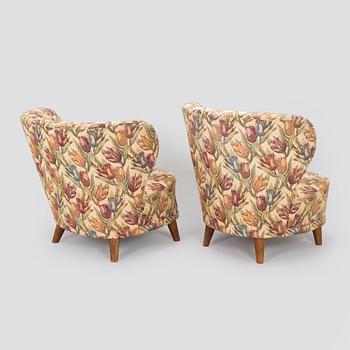 Fåtöljer, ett par, 1900-talets mitt.