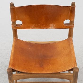Børge Mogensen, a model 3238 chair, Fredericia Stolefabrik, Denmark, 1960s/70s.