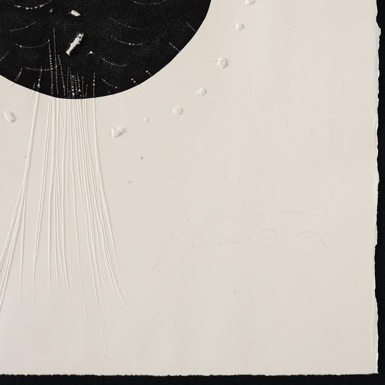 Lucio Fontana, ”Concetto spaziale”.