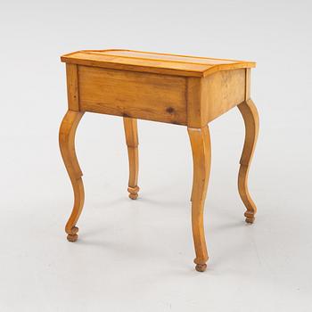 A birch desk, second half of the 19th Century.