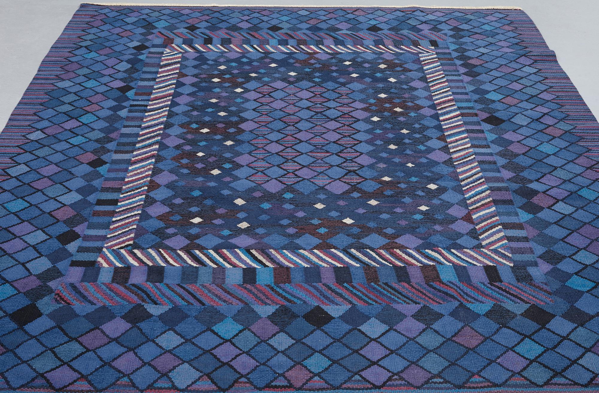Ann-Mari Lindbom, gift Forsberg, MATTO, Ann-Mari Forsberg, AB MMF, ca 259 x 204,5 cm.