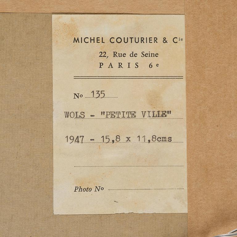 Wols, "Petit Ville".