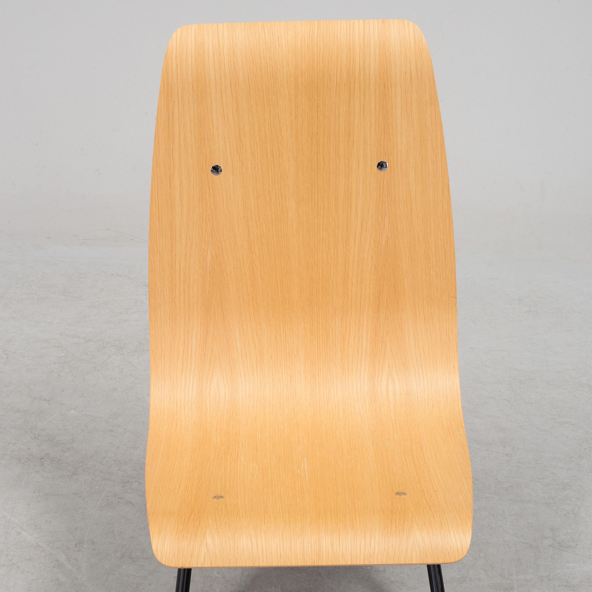 A "Antony" chair by Jean Prouvé for Vitra.