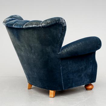 FÅTÖLJ, möjligen DUX, 1950-tal.