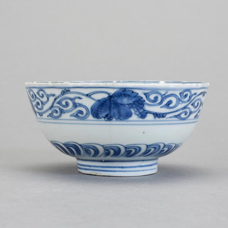 SKÅL, porslin, Mingdynastin.