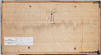 Dong-Soo Park, diptyk, blandteknik och akryl på duk, utförd 1997.