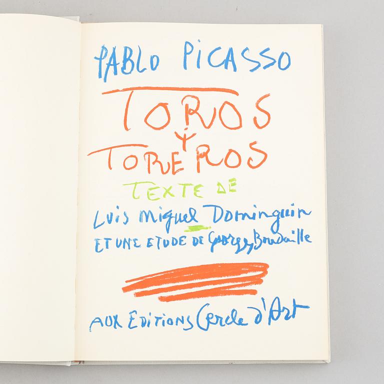 Bok, "Picasso Toros Y Toreros", Luis Miguel Dominguin & Georges Boudaille, Editions Cercle d´Art, 1961.