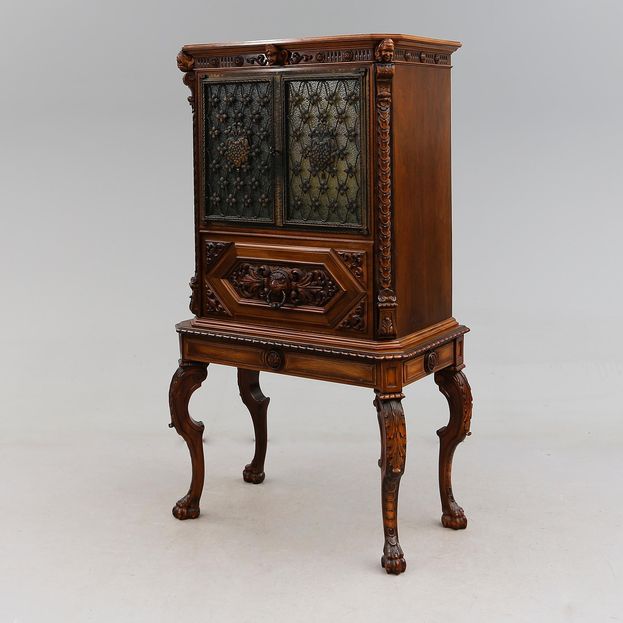 BARSKÅP, barockstil, 1900-talets mitt.