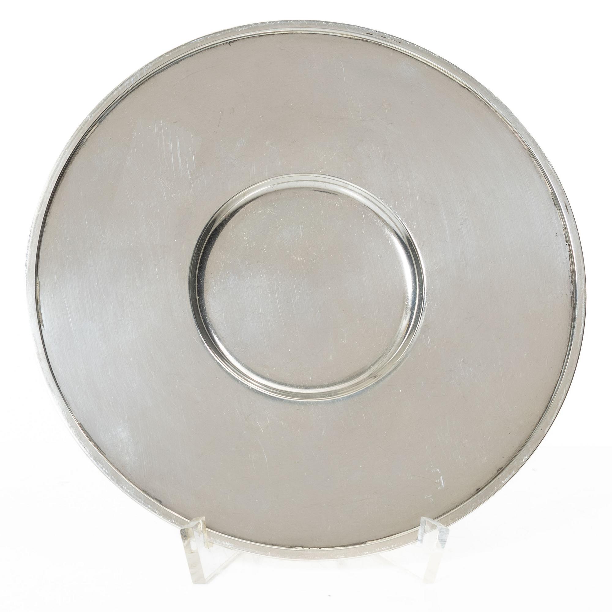 Atelier Borgila, dish, sterling silver, Stockholm 1943.