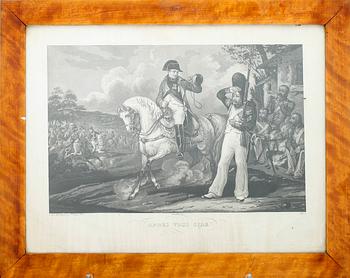GRAVYRER, 3 st, Frankrike, 1800-tal.