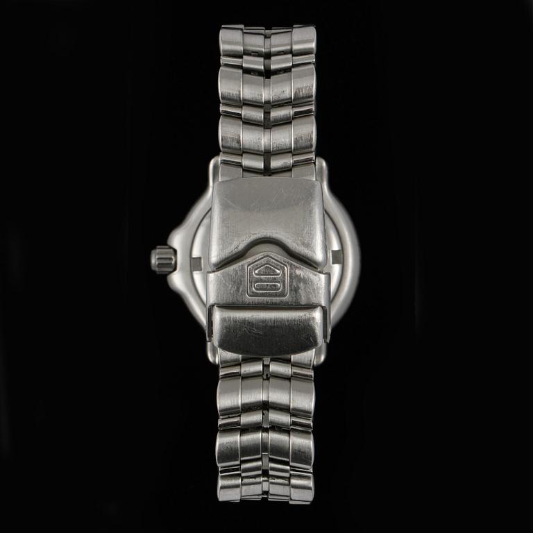 DAMARMABANDSUR, stål, Tag Heuer, automatic, 1990-tal.