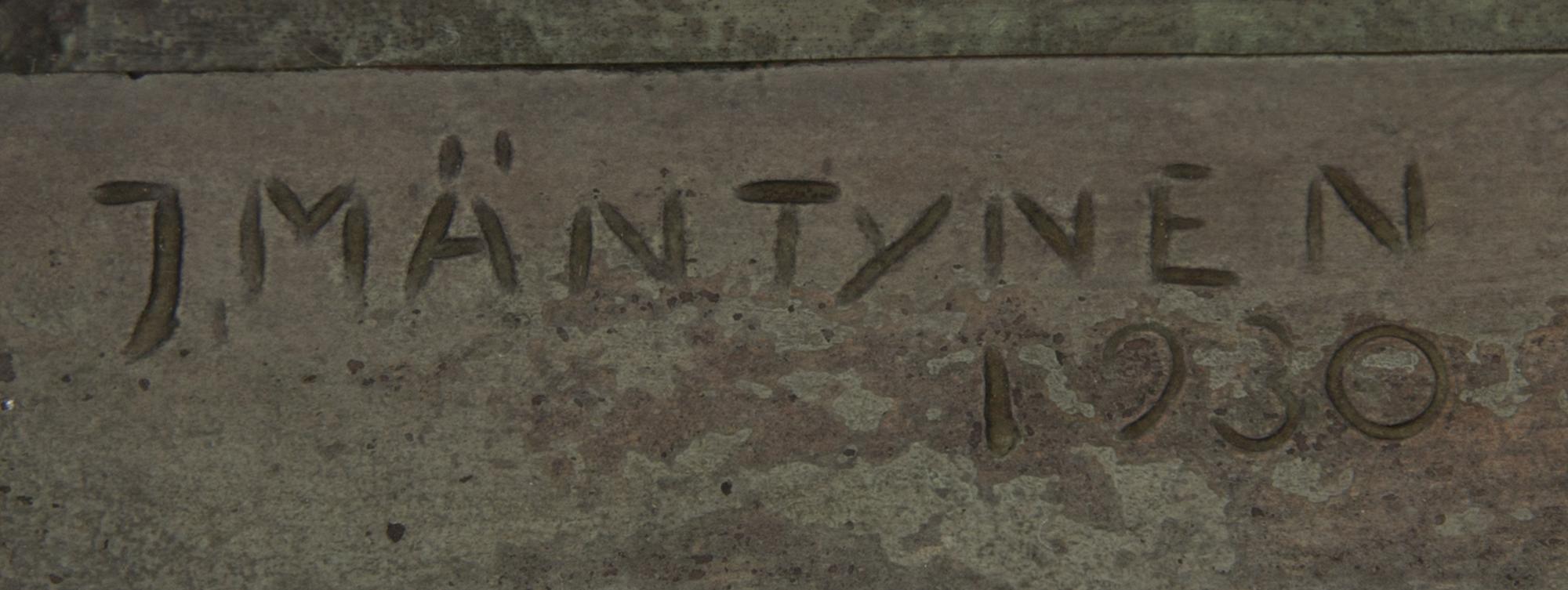 JUSSI MÄNTYNEN, "NUORI HIRVINAARAS".