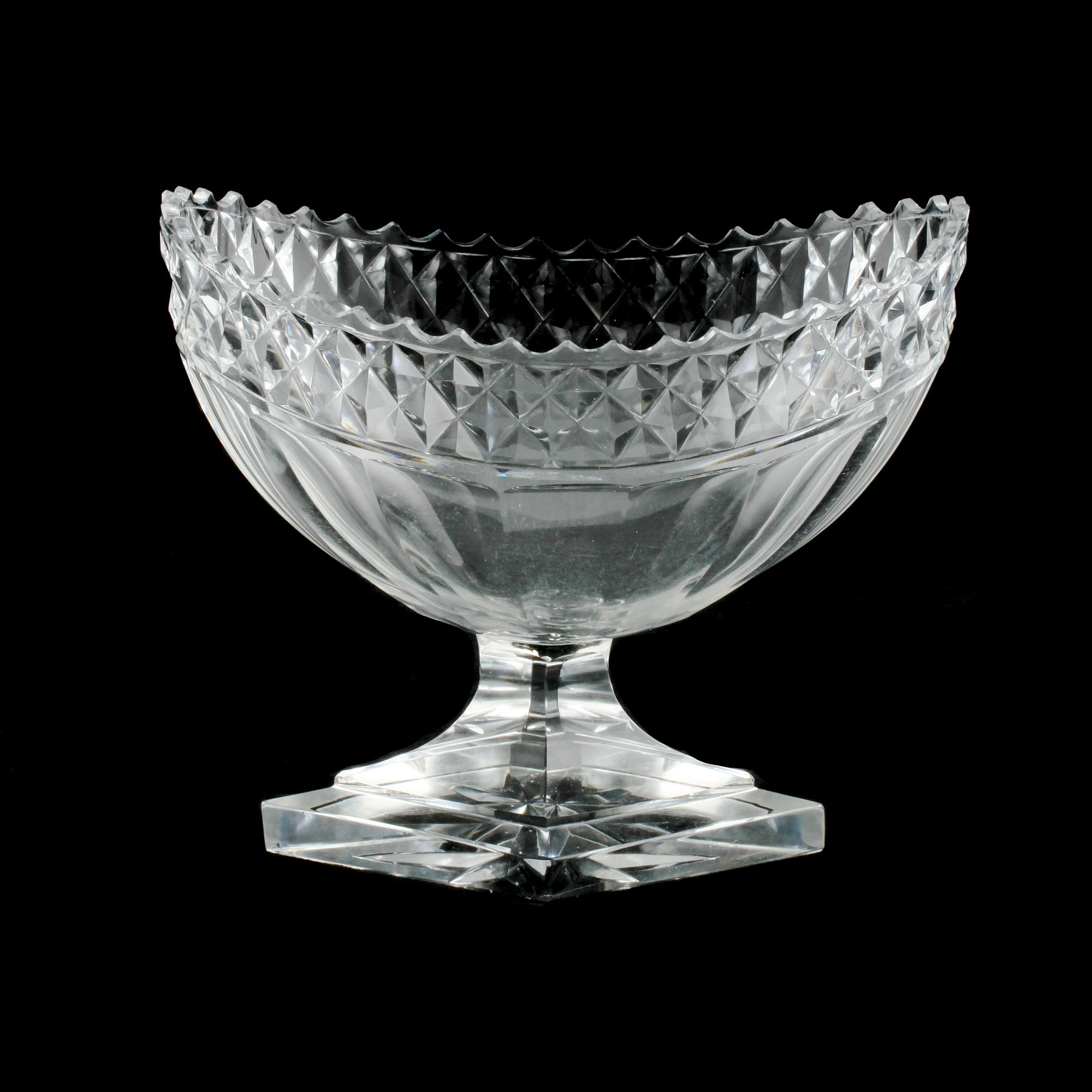 SKÅL, glas, sent 1800-tal/tidigt 1900-tal.