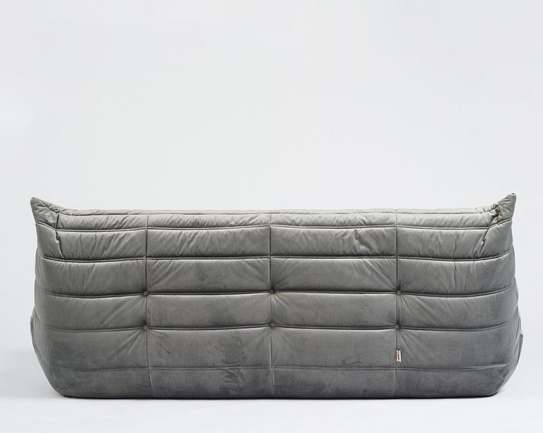 Michel Ducaroy, soffa, fåtölj och fotpall, "Togo", Ligne Roset, 2000-tal.