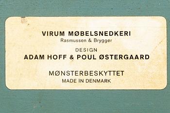 Adam Hoff & Poul Östergaard, Virum Möbelsnickeri, clothes hanger / gentleman, Denmark, mid-20th century.