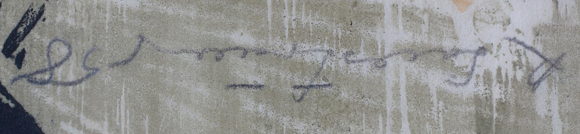 REIDAR SÄRESTÖNIEMI, träsnitt, signerad.