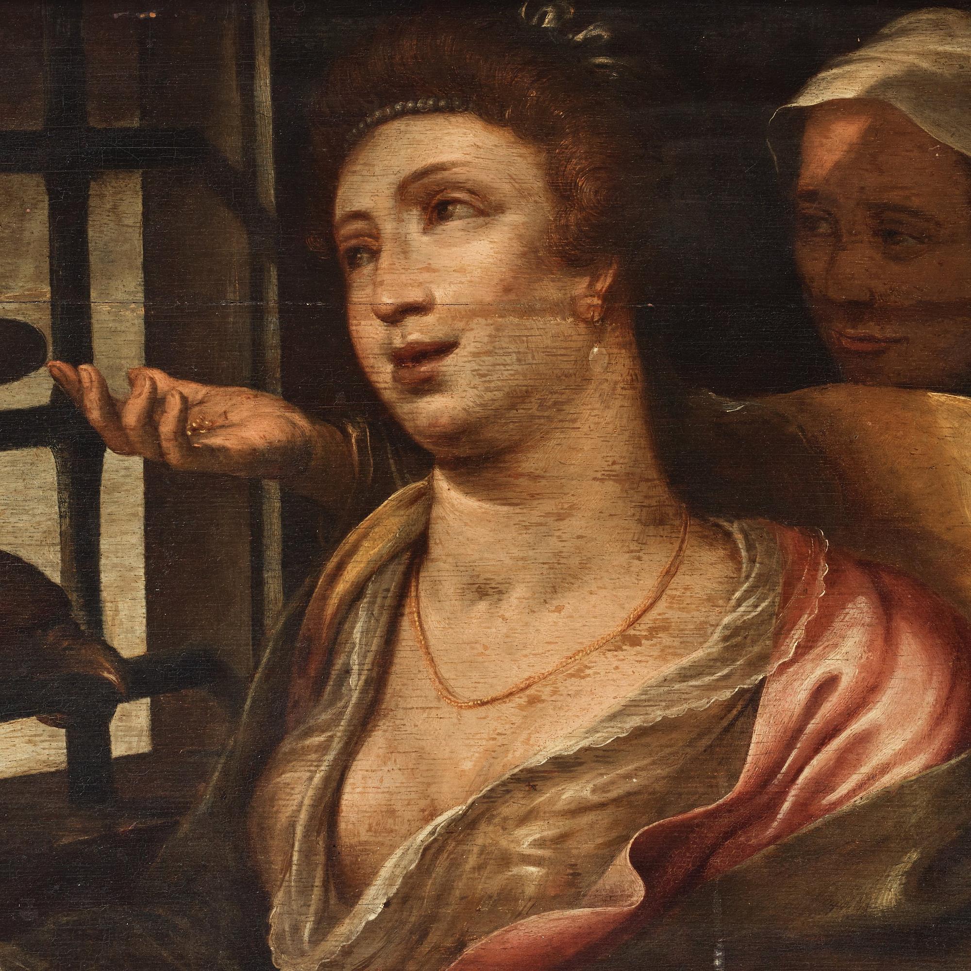 Joachim Beuckelaer In the manner of the artist, Allegorical scene.