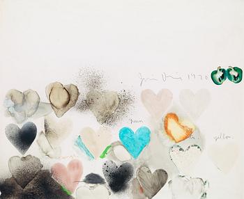 65. Jim Dine, "Large Heart Drawing #14".