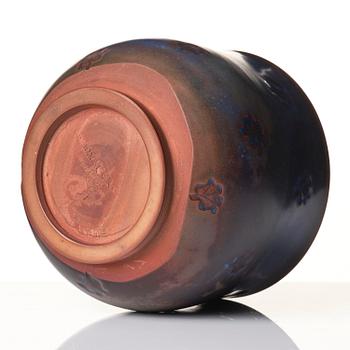 Wilhelm Kåge, a set of two early Farsta stoneware bowls, Gustavsberg 1933 and 1936.