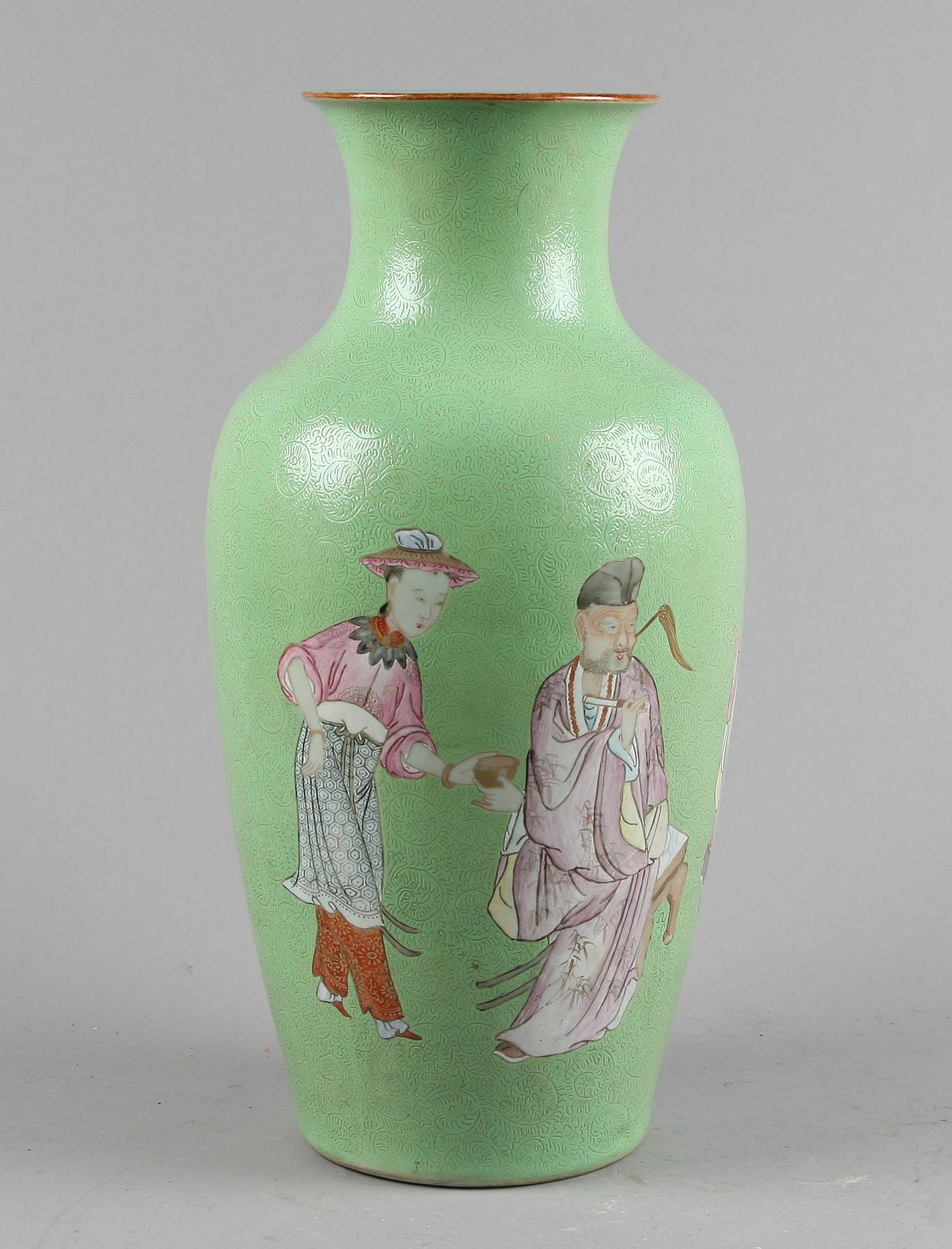 VAS, porslin, Kina 1800-talets andra hälft.