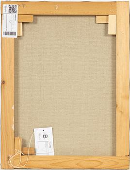 Carsten Regild, mixed media on canvas, signed and dated -78.