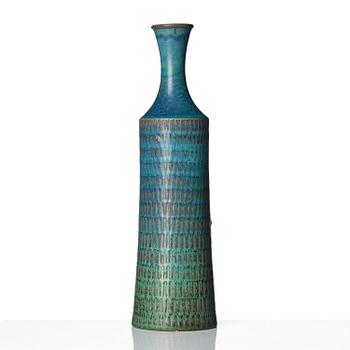 Stig Lindberg, a stoneware vase, Gustavsberg Studio 1966.
