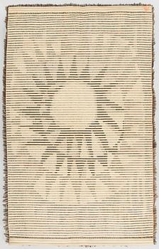 ryijy, malli Nordiska Industri AB Göteborg. Noin 150 x 90 cm.